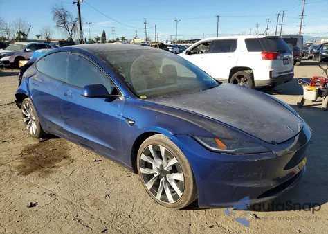 2024 Tesla Model 3 из США, поврежденный, VIN 5YJ3E1EBXRF859481